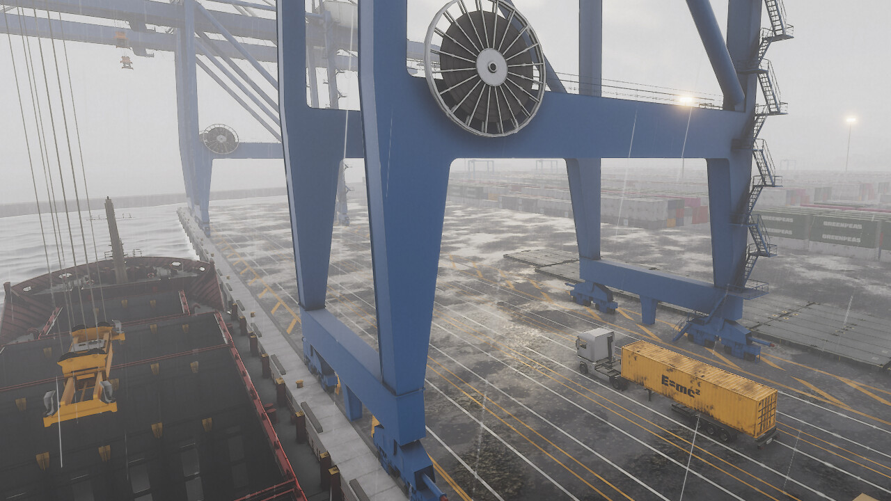 #3. Port Cranes : Container Age (Steam) Bởi: Etchu Island Shipyard