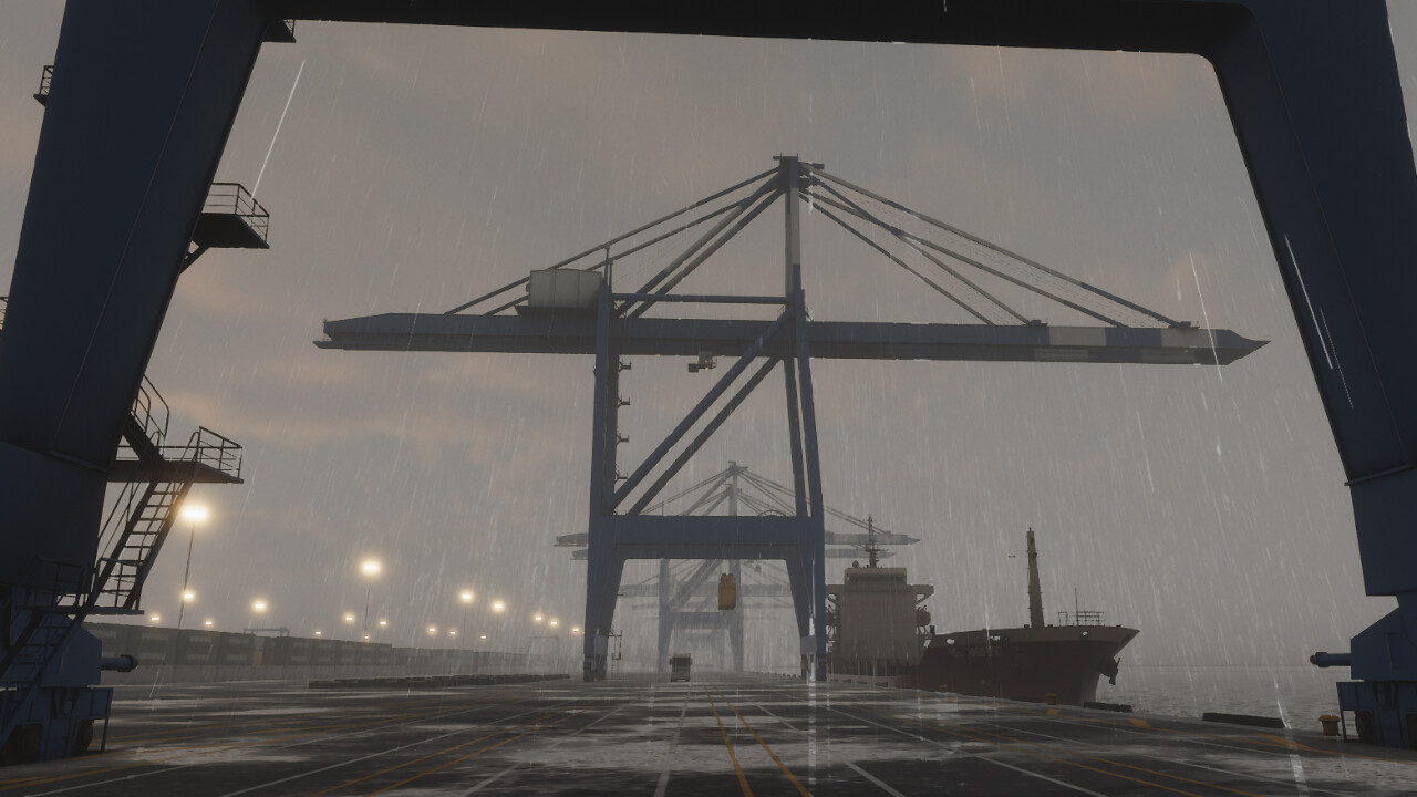 #6. Port Cranes : Container Age (Steam) Bởi: Etchu Island Shipyard