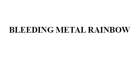 Bleeding Metal Rainbow steam charts