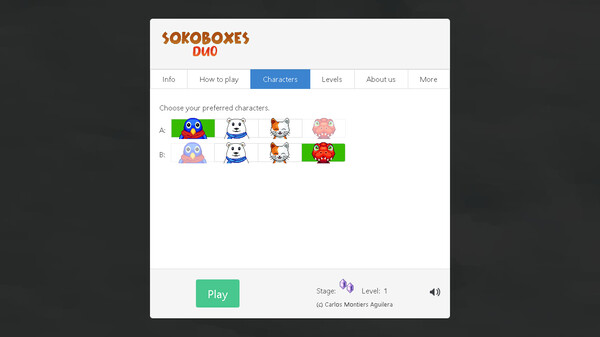 Screenshot z Sokoboxes Duo