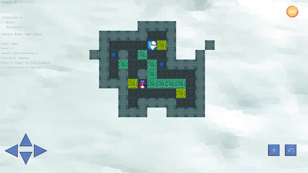 Screenshot z Sokoboxes Duo
