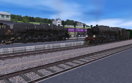 Screenshot z Trainz 2019 DLC - Est⁄Etat 241A Mountain Locomotives
