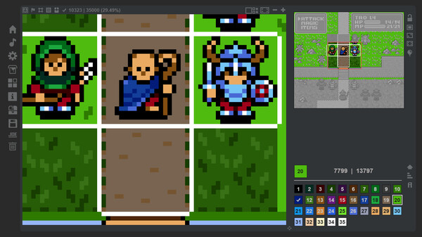 Coloring Game 4 – Demake No.4