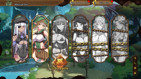 Screenshot z 精靈之妊 -用懷孕征服所有傲慢的精靈-