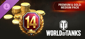 World of Tanks — Premium & Gold: Medium Pack