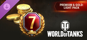 World of Tanks — Premium & Gold: Light Pack