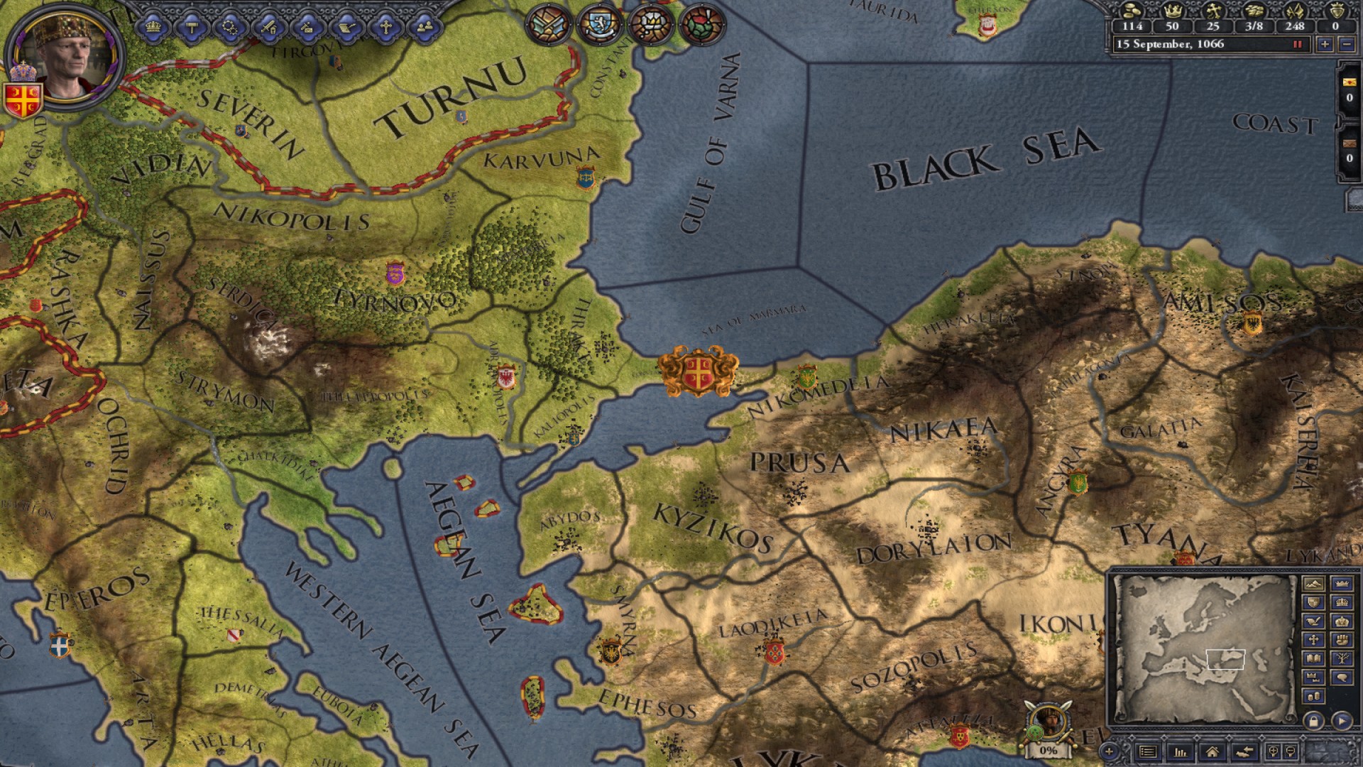 Crusader Kings II: Songs of Byzantium Featured Screenshot #1