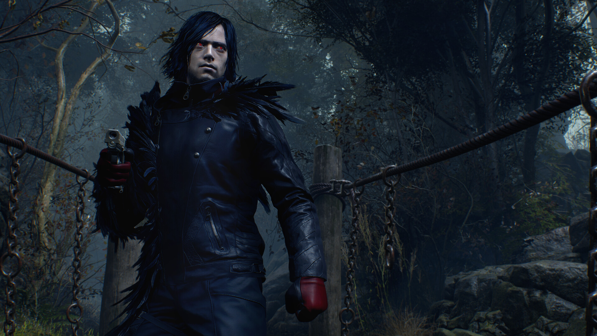 Resident Evil 4 Leon Costume & Filter: 'Villain' Featured Screenshot #1