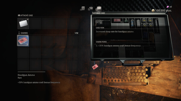 Resident Evil 4 Charm: 'Handgun Ammo'