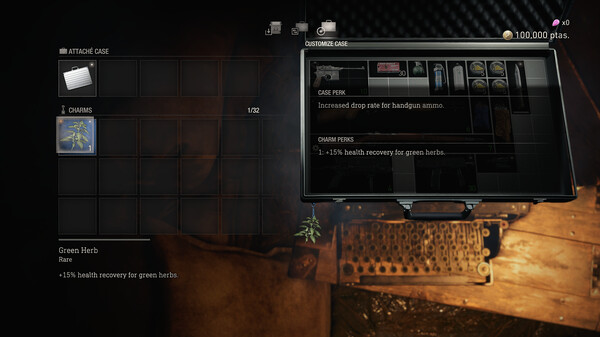 Resident Evil 4 Charm: 'Green Herb'
