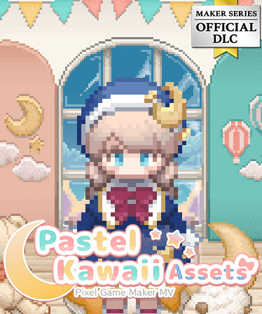 Pixel Game Maker MV - Pastel Kawaii Assets