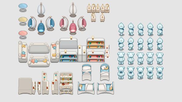 Screenshot z Pixel Game Maker MV - Pastel Kawaii Assets