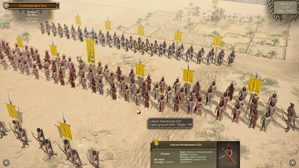 Screenshot z Field of Glory II: Swifter than Eagles