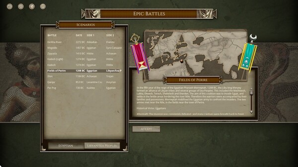 Screenshot z Field of Glory II: Swifter than Eagles