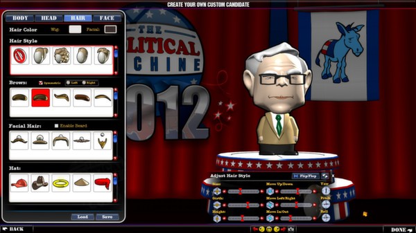 Screenshot z The Political Machine Screenshot z The Political Machine