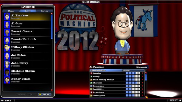 Screenshot z The Political Machine Screenshot z The Political Machine