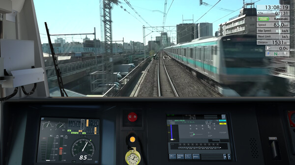 Screenshot z JR EAST Train Simulator