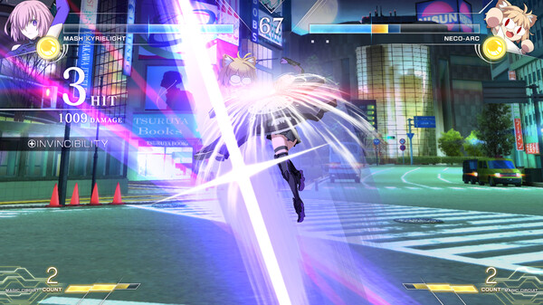 Screenshot z MELTY BLOOD: TYPE LUMINA - Mash Round Announcements