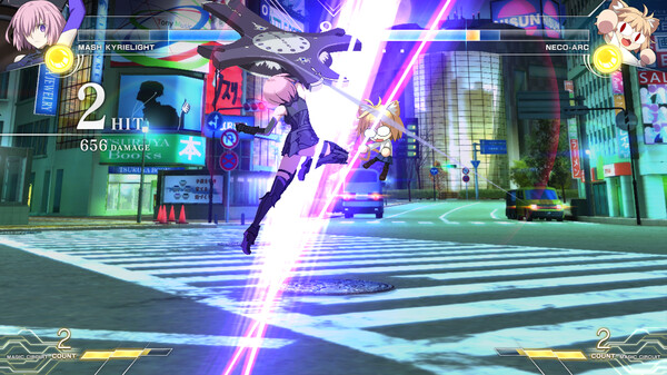 Screenshot z MELTY BLOOD: TYPE LUMINA - Mash Round Announcements