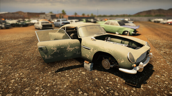 Screenshot z Car Mechanic Simulator 2021 - Aston Martin DLC Screenshot z Car Mechanic Simulator 2021 - Aston Martin DLC