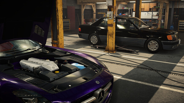 Screenshot z Car Mechanic Simulator 2021 - Mercedes Remastered DLC