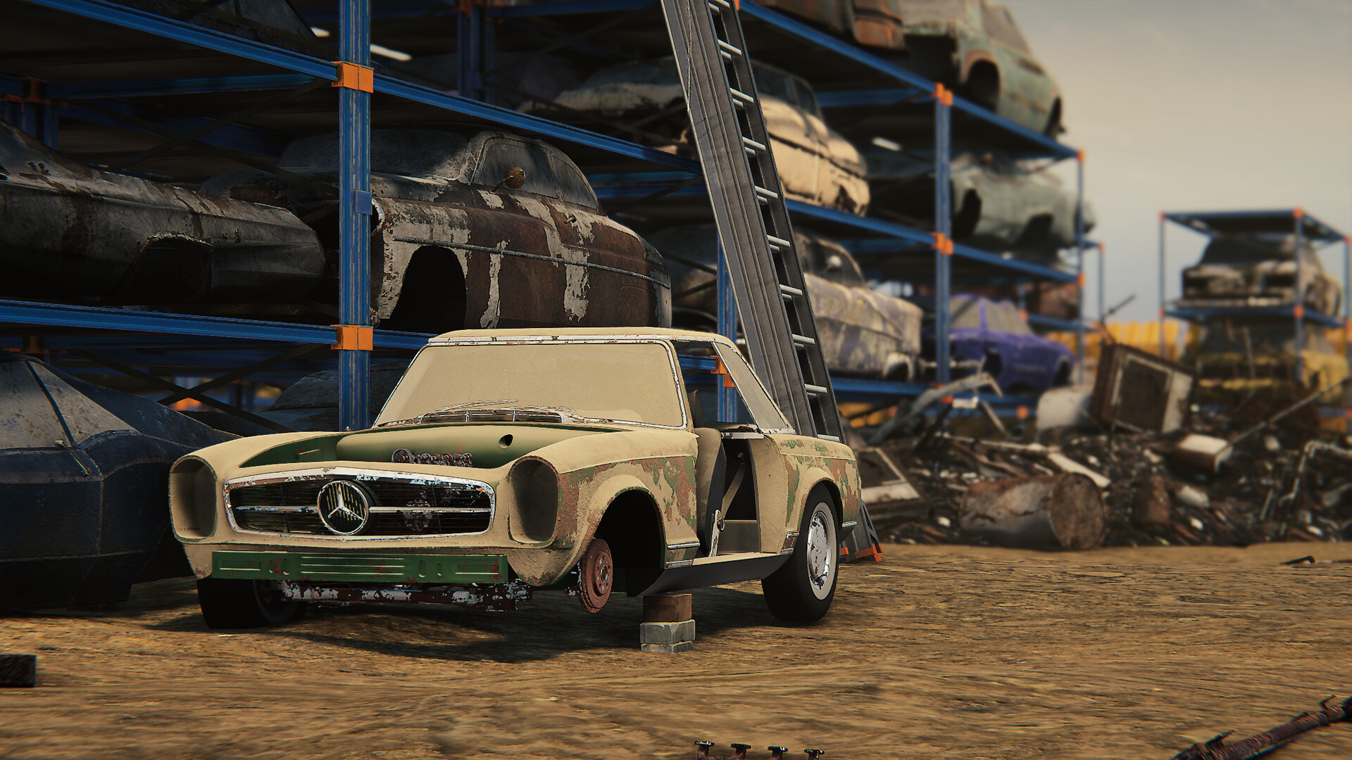 Car Mechanic Simulator 2021 - Mercedes-Benz Remastered DLC Featured Screenshot #1