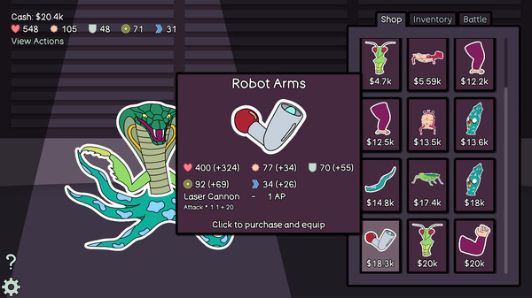 Screenshot z Kaiju Klash