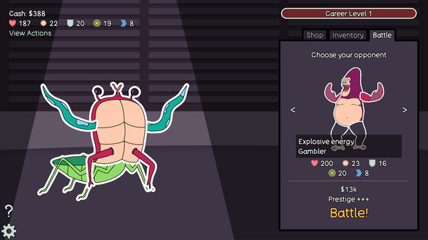 Screenshot z Kaiju Klash