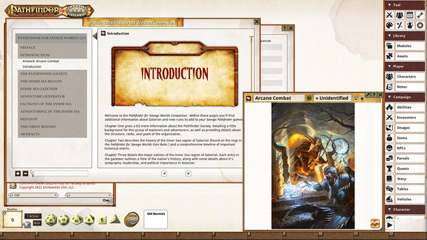 Fantasy Grounds - Pathfinder(R) for Savage Worlds Companion
