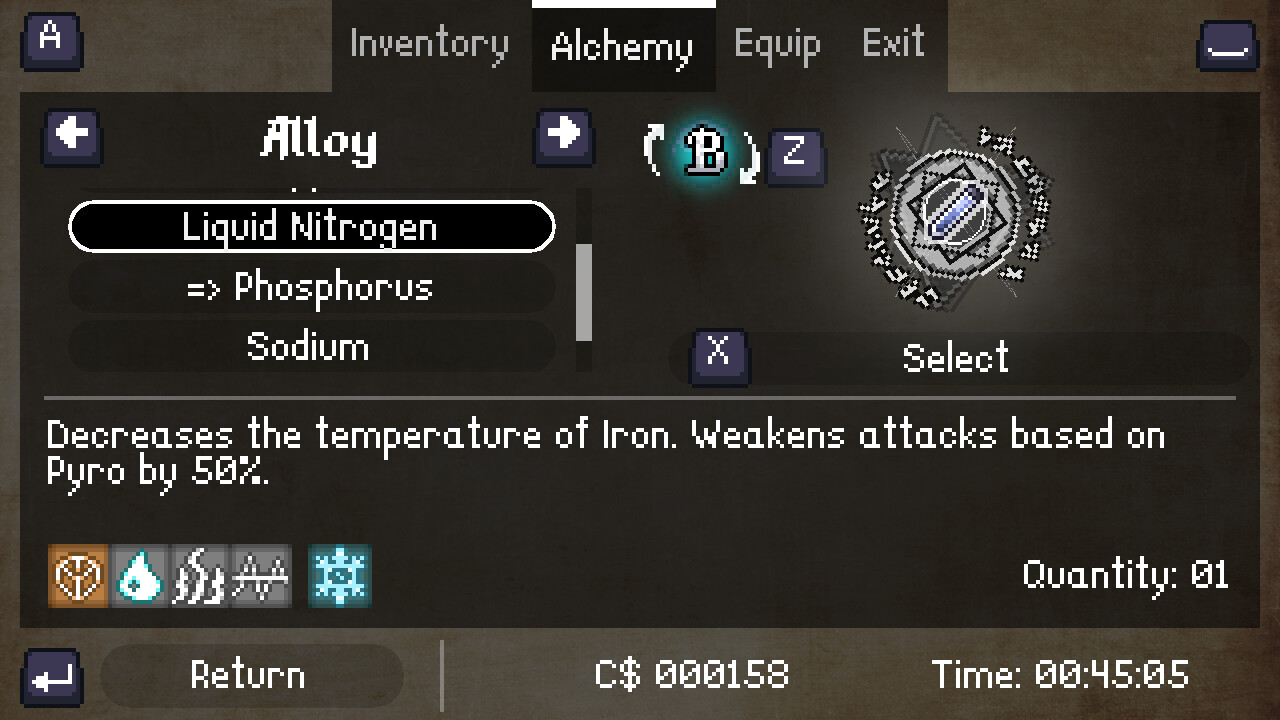 Toziuha Night: Order of the Alchemists screenshot #7