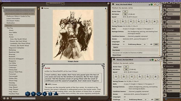 Fantasy Grounds - Professor Gilroy's Guide to Fey