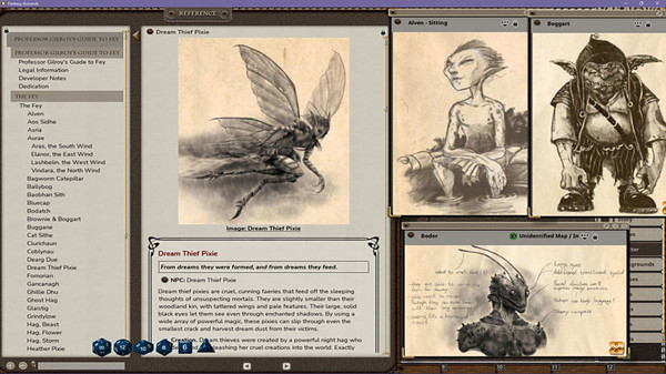 Fantasy Grounds - Professor Gilroy's Guide to Fey