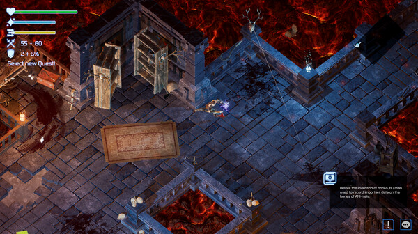 Screenshot z HU-man Dungeons