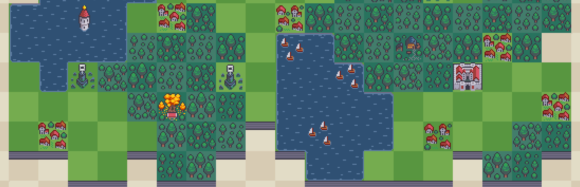 Forests, Fields and Fortresses