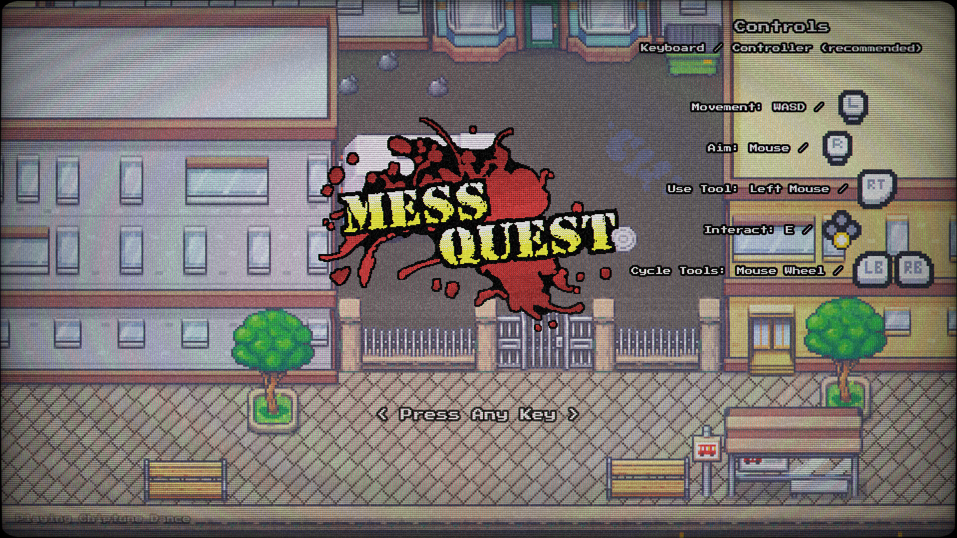 #1. Mess Quest (Steam) 由: Ryan Forrester