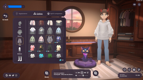 Screenshot z Spirit City: Lofi Sessions