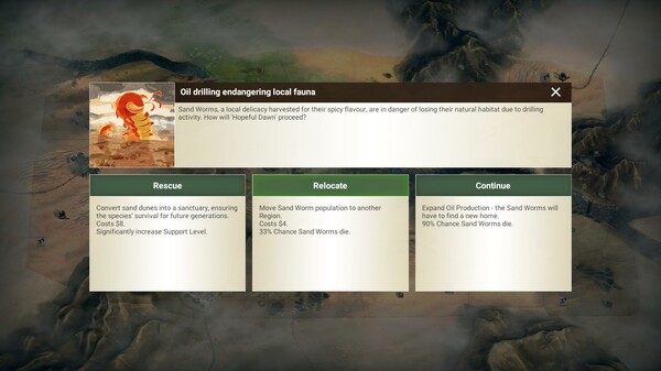 Rebel Inc: Escalation - Sand & Secrets