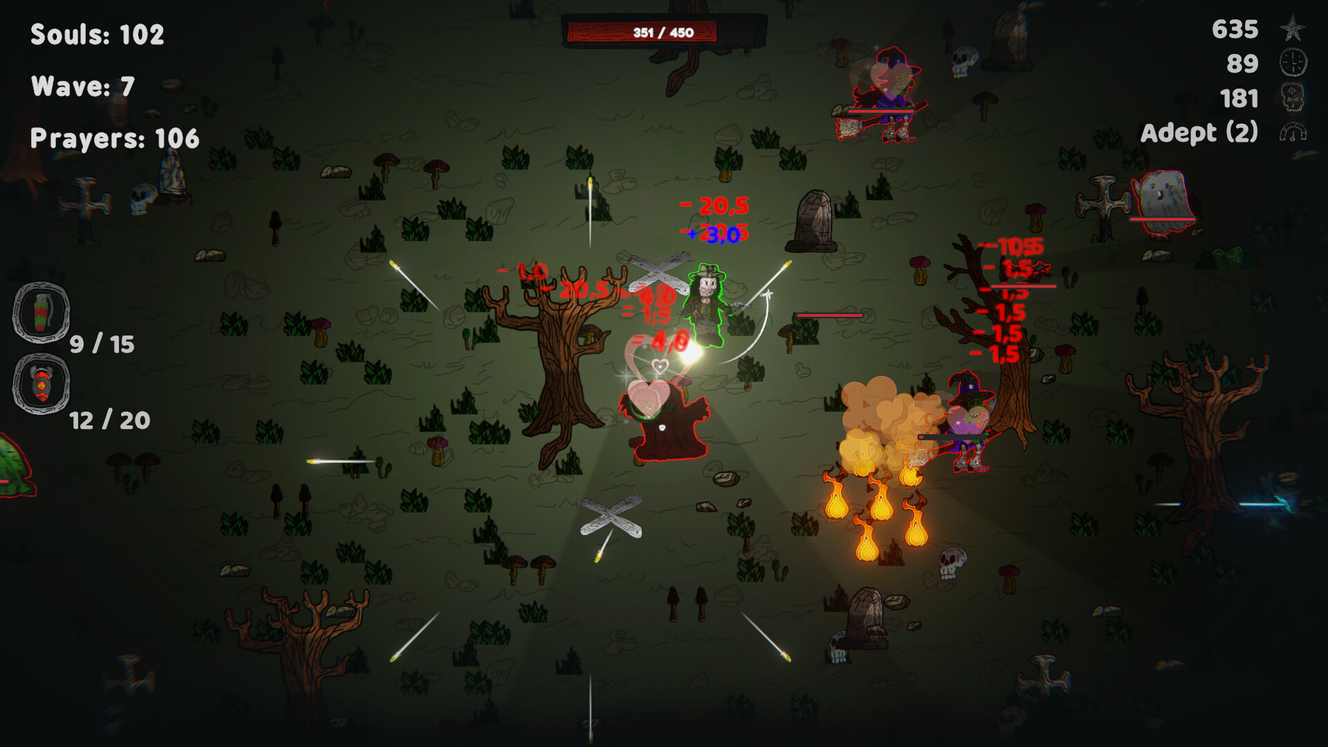 Spooky Survivors screenshot #3