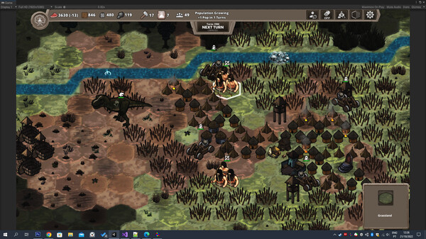 Screenshot z Jurassic Clans