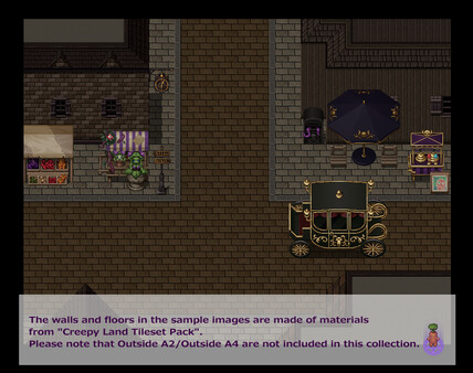 RPG Maker MV - Creepy Land Tileset Pack Plus