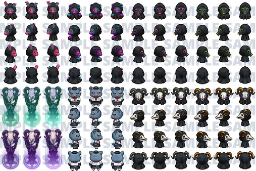 RPG Maker MV - Creepy Land Tileset Pack Plus