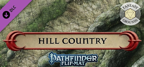 Fantasy Grounds - Pathfinder RPG - Pathfinder Flip-Mat - Classic Hill Country