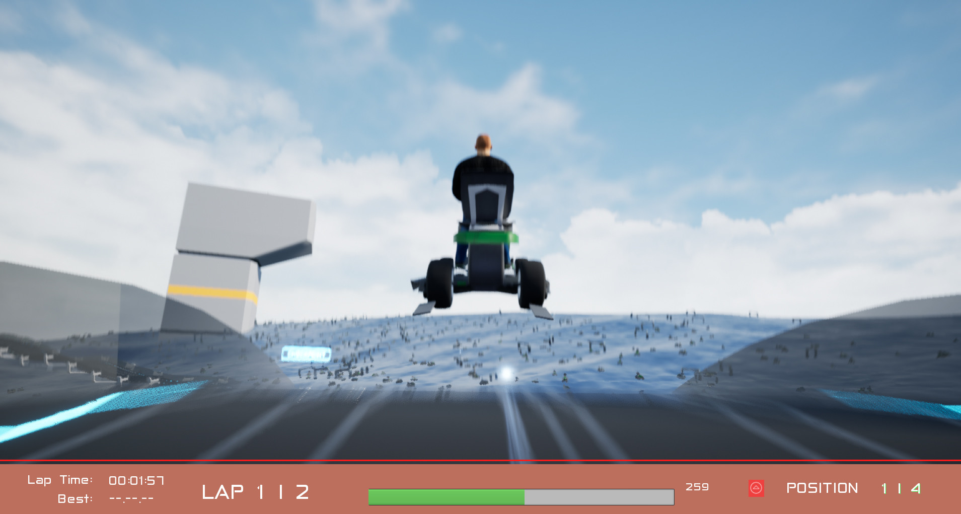 Lawnmower Game: Space Race screenshot #1