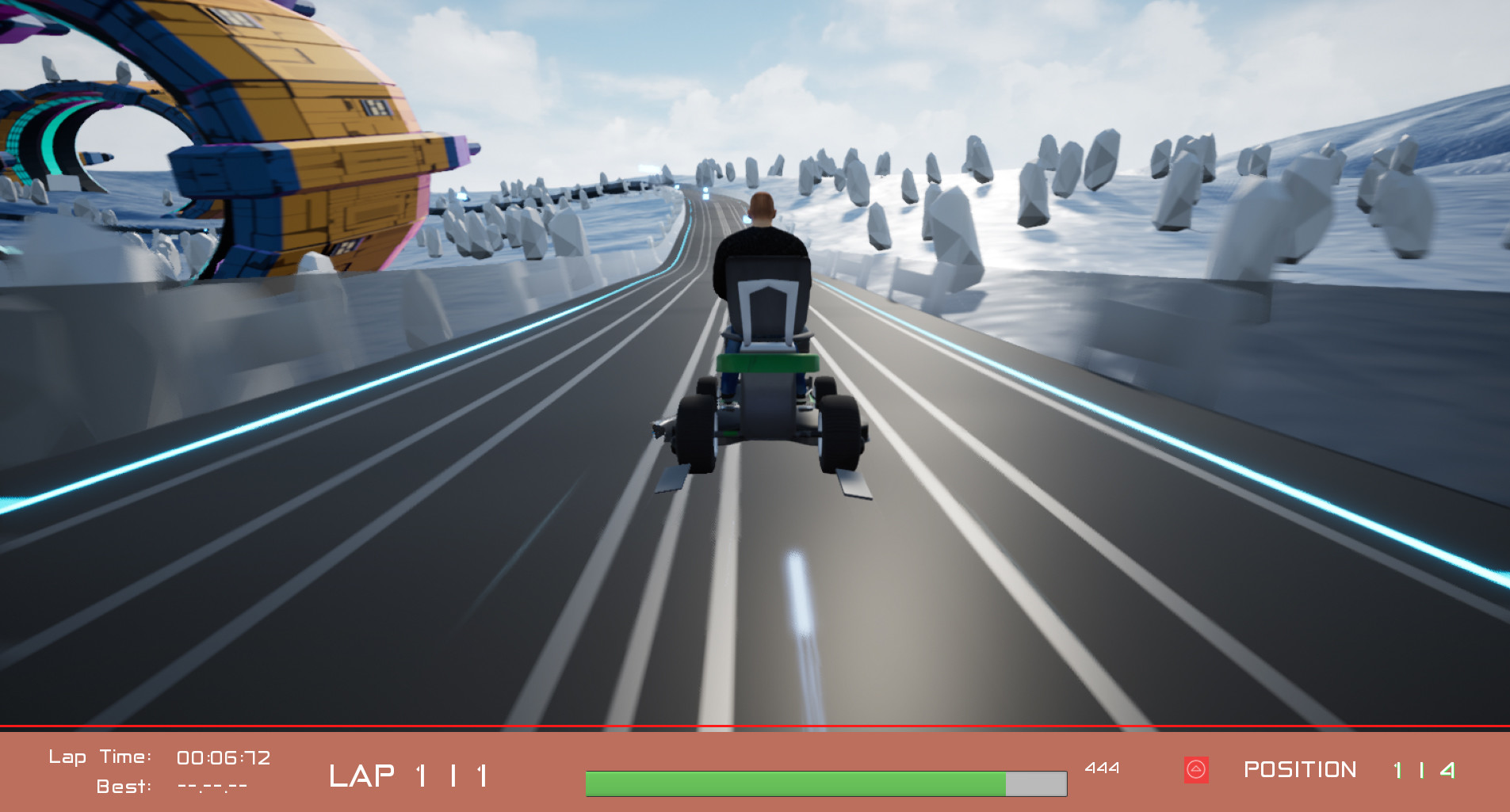Lawnmower Game: Space Race screenshot #4