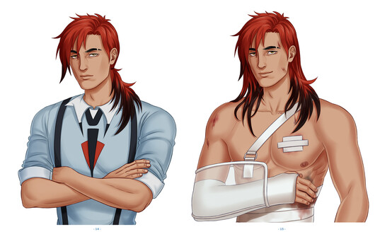 Screenshot z Synthetic Lover - Artbook