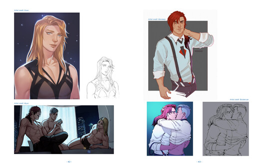 Screenshot z Synthetic Lover - Artbook