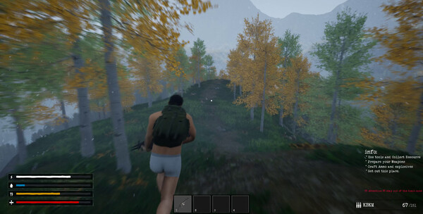Screenshot z Forbidden zone