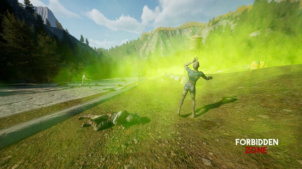 Forbidden zone game for Linux 1