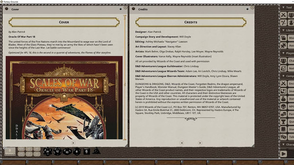 Fantasy Grounds - D&D Adventurers League EB-18 Scales of War