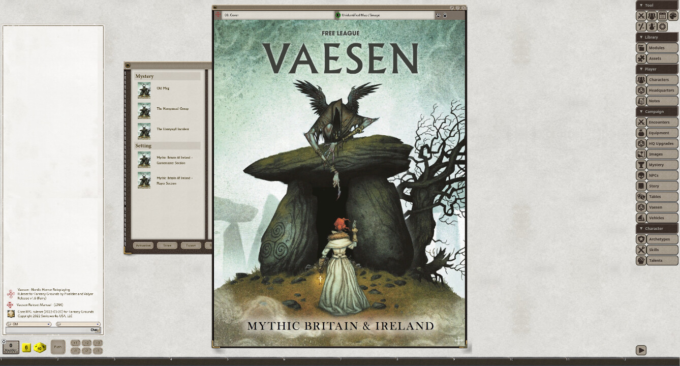 Fantasy Grounds - Mythic Britain & Irelandのスクリーンショット 1